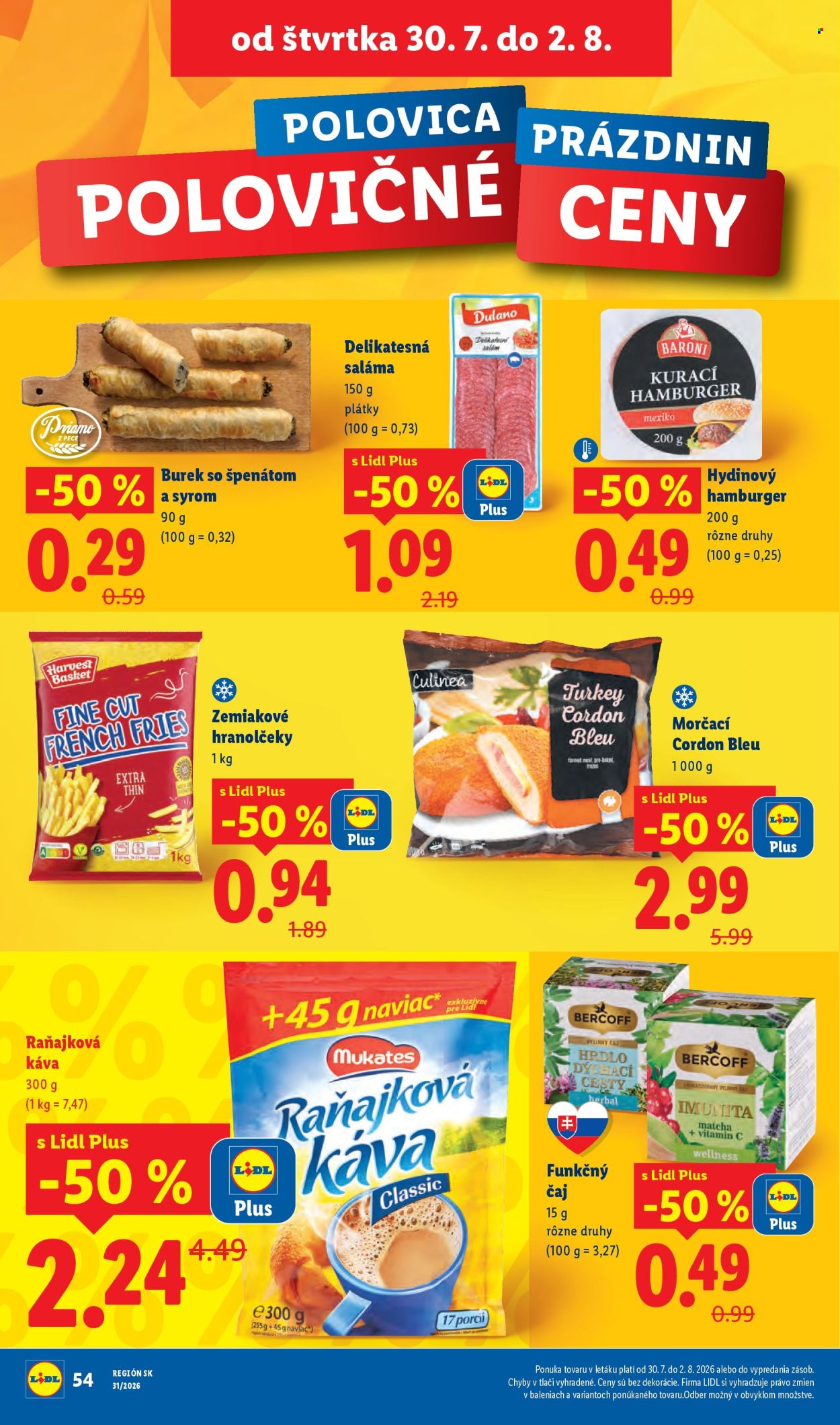 Leták Lidl - 27.7.2026 - 2.8.2026. Strana 84
