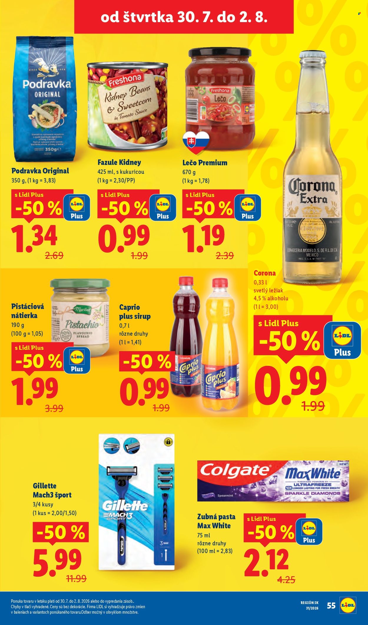 Leták Lidl - 27.7.2026 - 2.8.2026. Strana 85