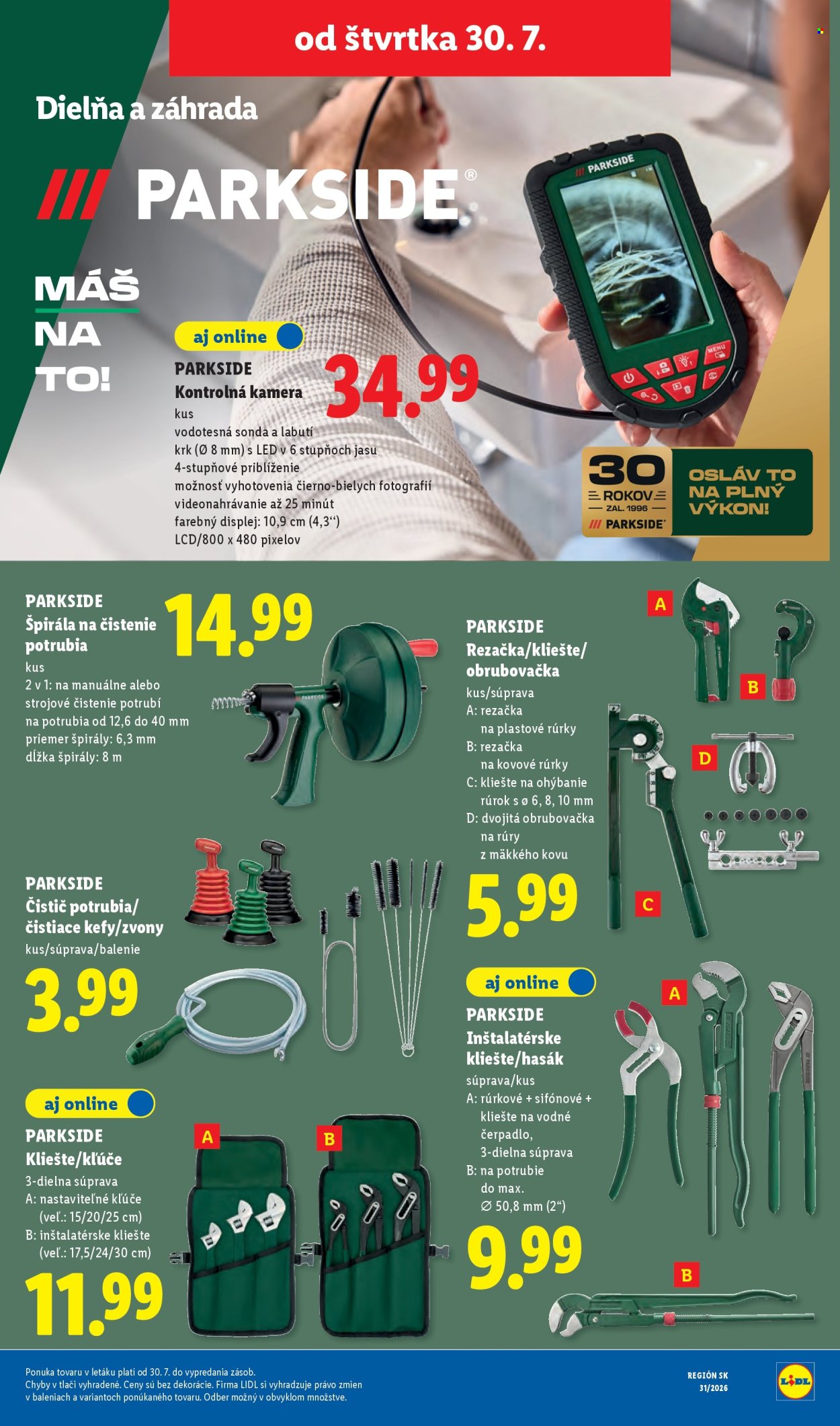Leták Lidl - 27.7.2026 - 2.8.2026. Strana 91