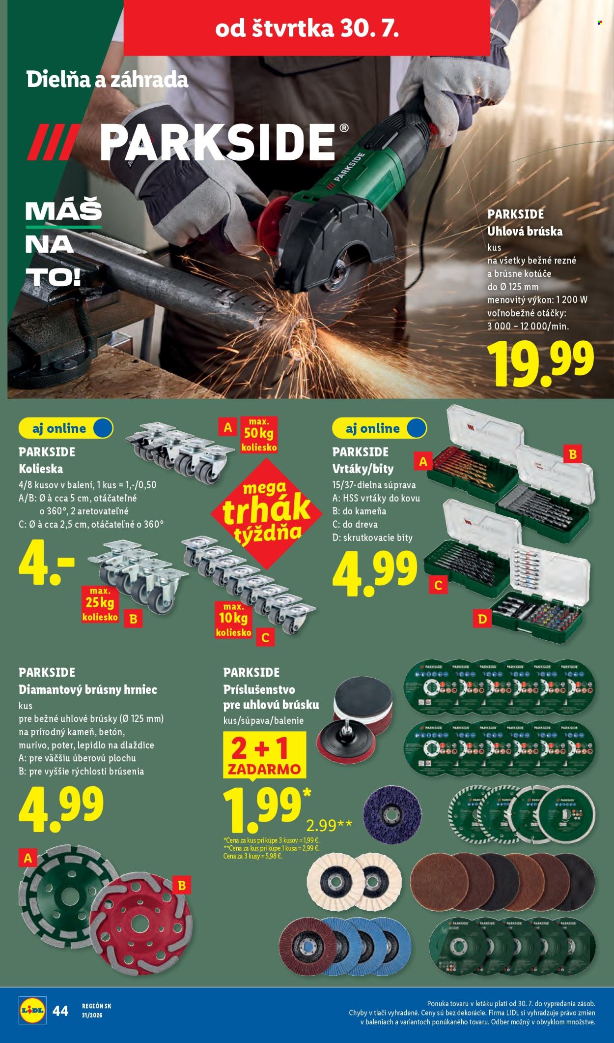 Leták Lidl - 27.7.2026 - 2.8.2026. Strana 92