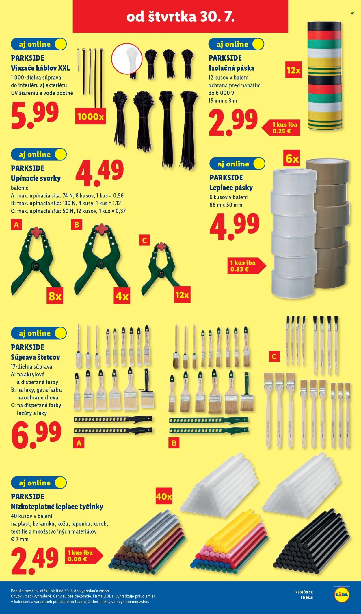 Leták Lidl - 27.7.2026 - 2.8.2026. Strana 95