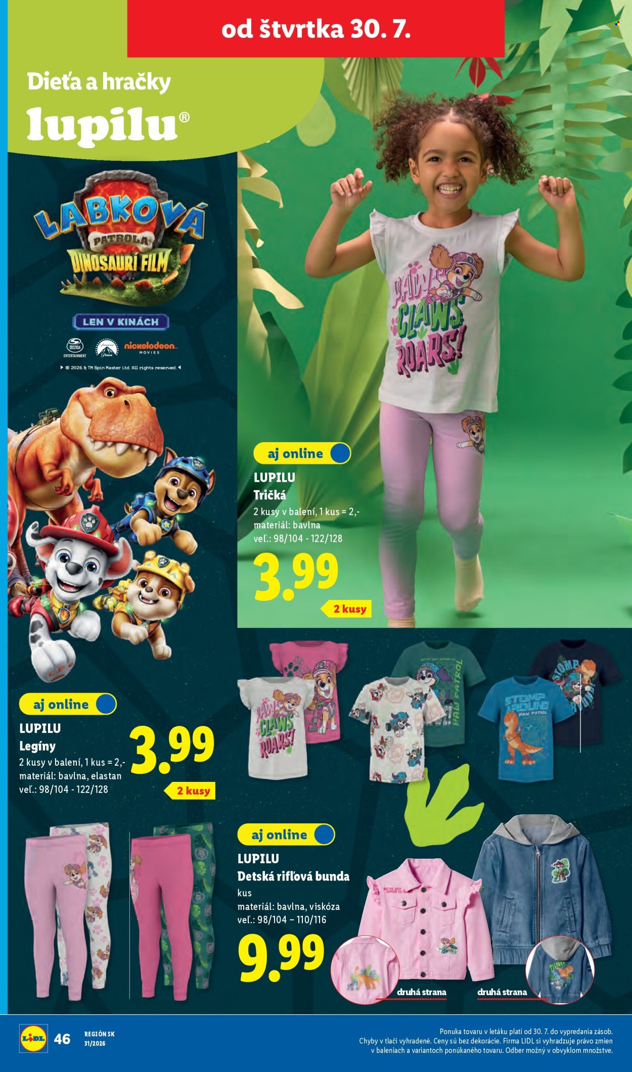 Leták Lidl - 27.7.2026 - 2.8.2026. Strana 96