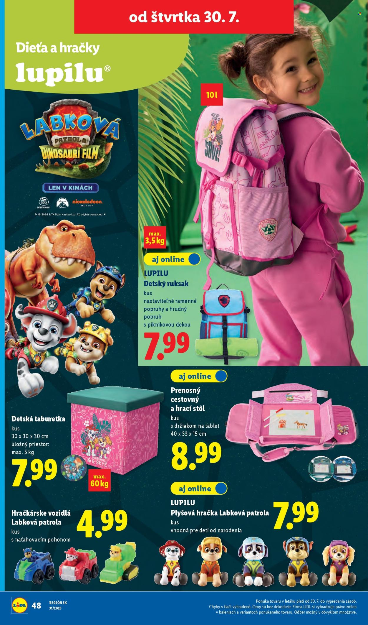 Leták Lidl - 27.7.2026 - 2.8.2026. Strana 98