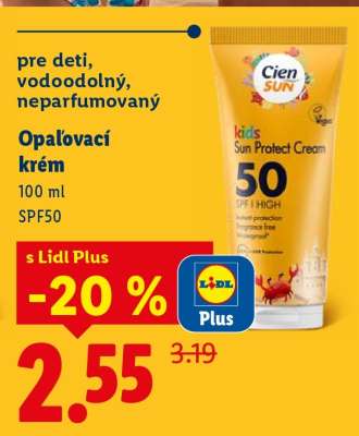 Opaľovací krém