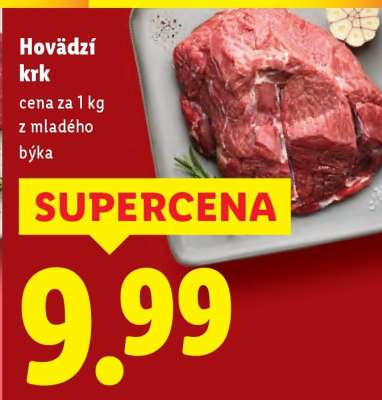 Hovädzí krk