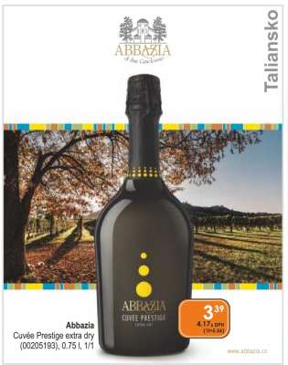 Abbazia Cuvée Prestige extra dry