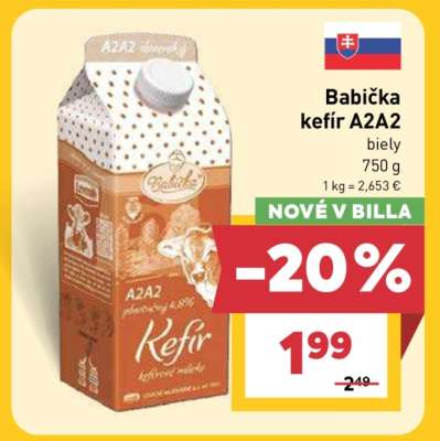 Babička Kefír A2A2
