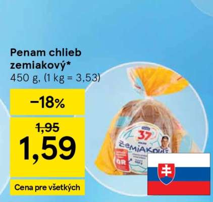 Penam chlieb zemiakový