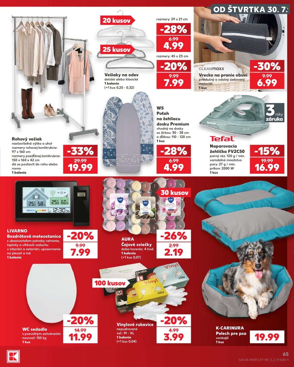 Leták Kaufland - 30.7.2026 - 5.8.2026. Strana 65
