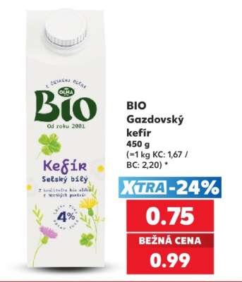 BIO Gazdovský kefír