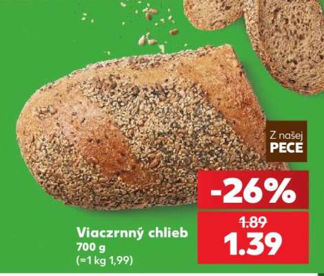 Viaczrnný chlieb