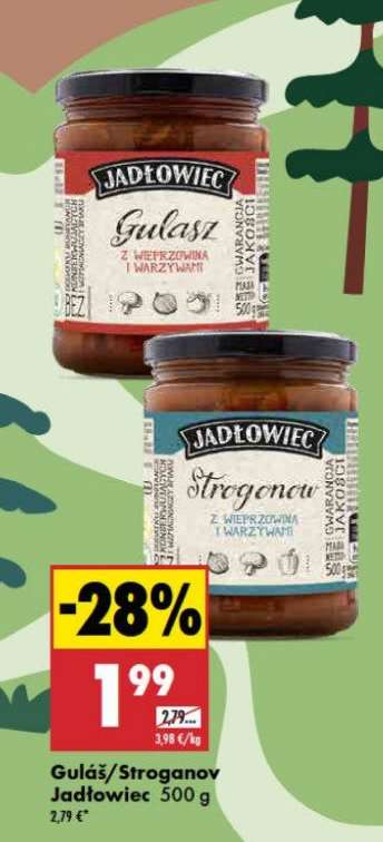 Guláš/Stroganov Jadłowiec 500 g