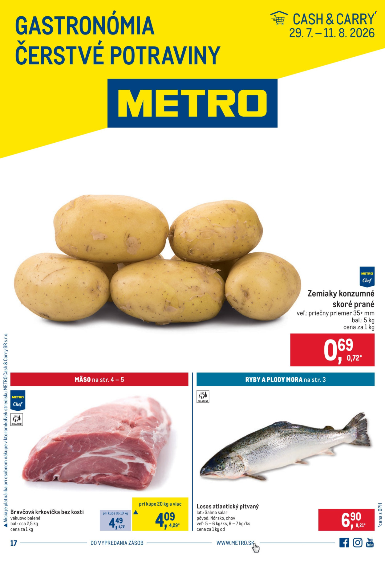 Leták Metro - 29.7.2026 - 11.8.2026. Strana 1