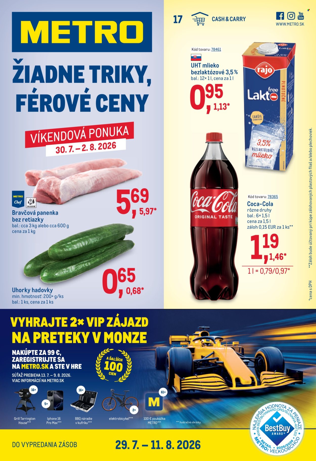 Leták Metro - 29.7.2026 - 11.8.2026. Strana 1