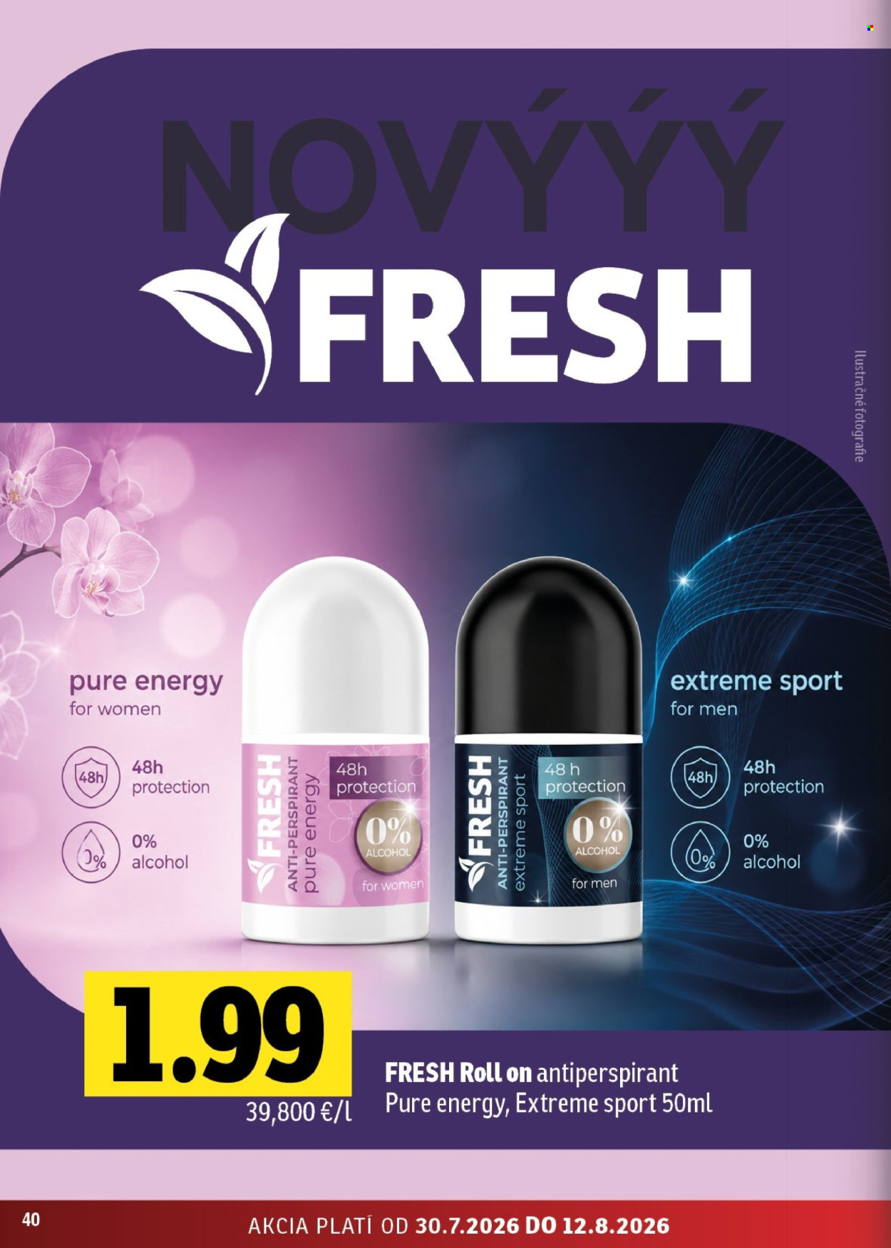 Leták FRESH - 30.7.2026 - 12.8.2026. Strana 40