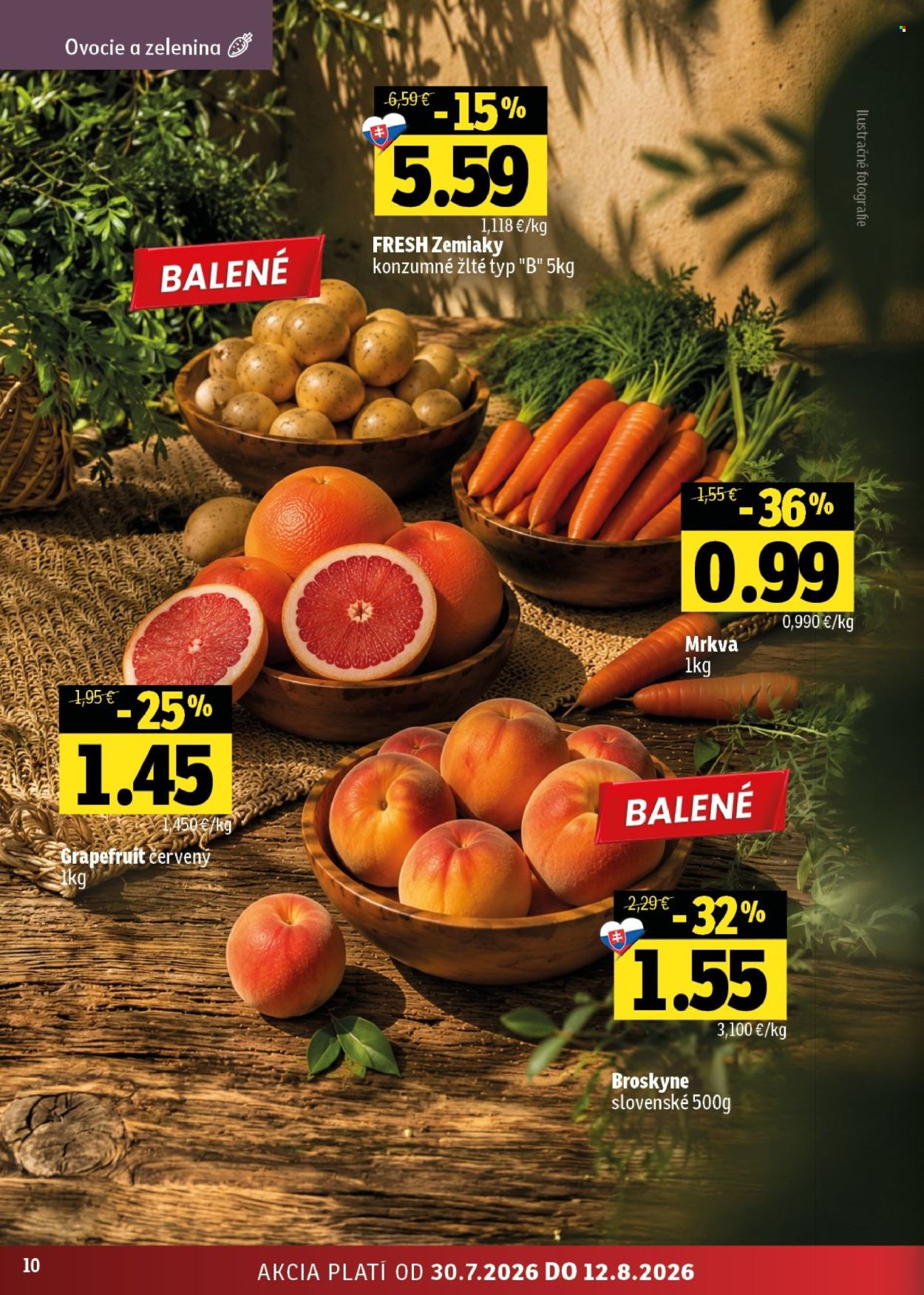 Leták FRESH - 30.7.2026 - 12.8.2026. Strana 10