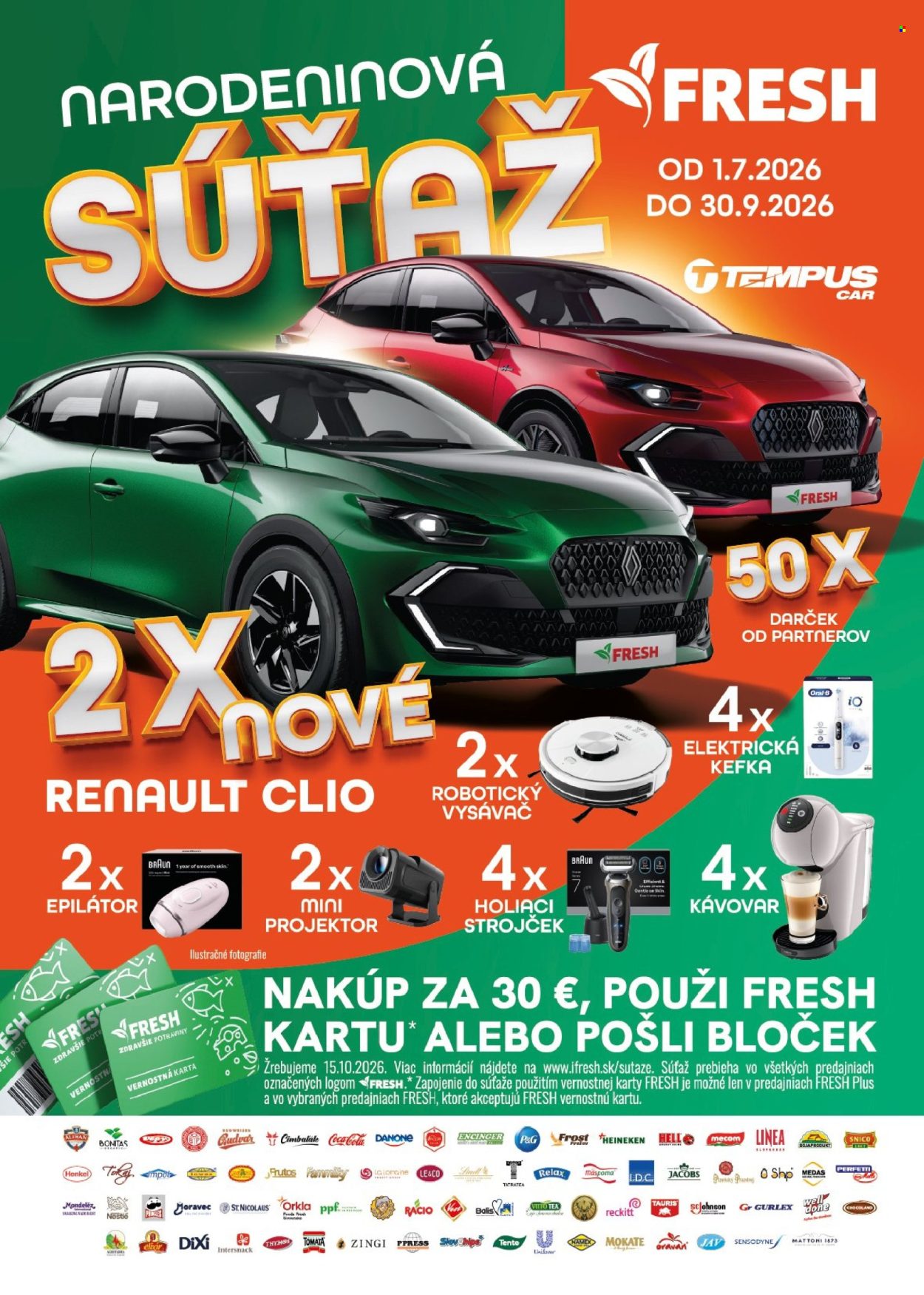 Leták FRESH - 30.7.2026 - 12.8.2026. Strana 15