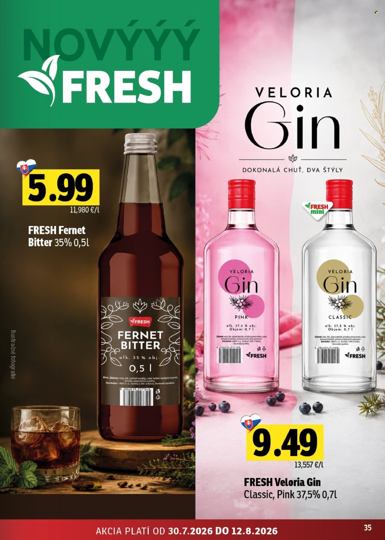 Leták FRESH - 30.7.2026 - 12.8.2026. Strana 35