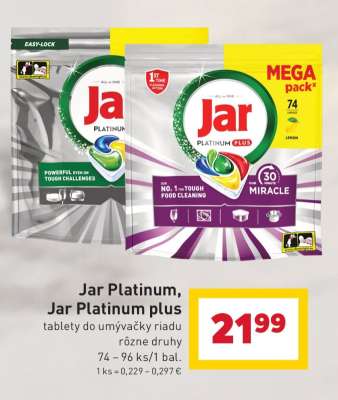 Jar Platinum, Jar Platinum Plus