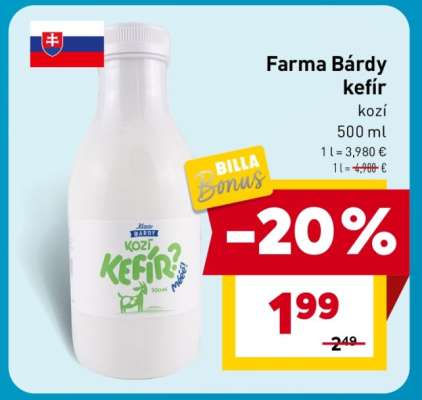 Farma Bárdy kefír