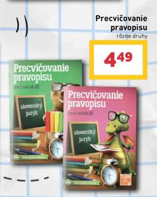 Precvičovanie pravopisu