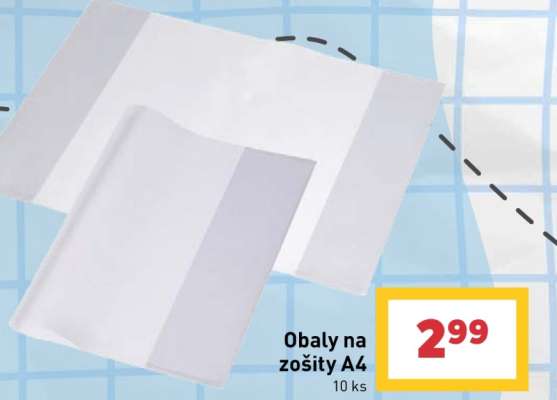 Obaly na zošity A4