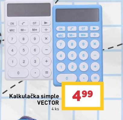 Kalkulačka simple VECTOR