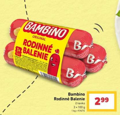 Bambino rodinné balenie