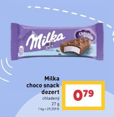Milka choco snack dezert