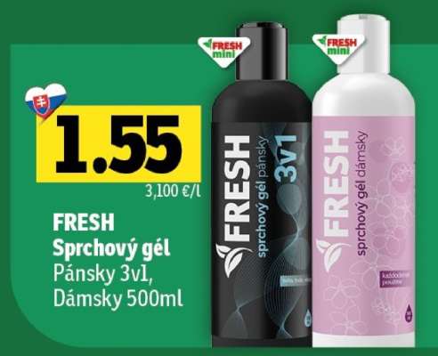 FRESH Sprchový gél