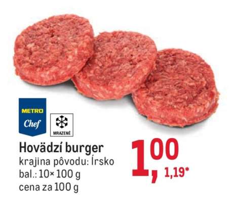 HOVÄDZÍ BURGER