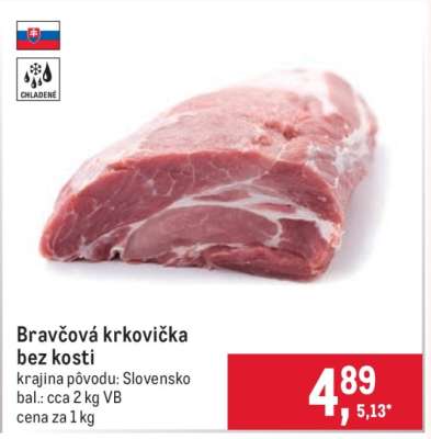 Bravčová krkovička bez kosti