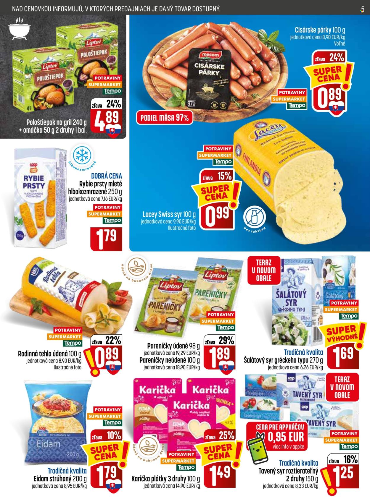 Leták COOP Jednota - 30.7.2026 - 5.8.2026. Strana 5