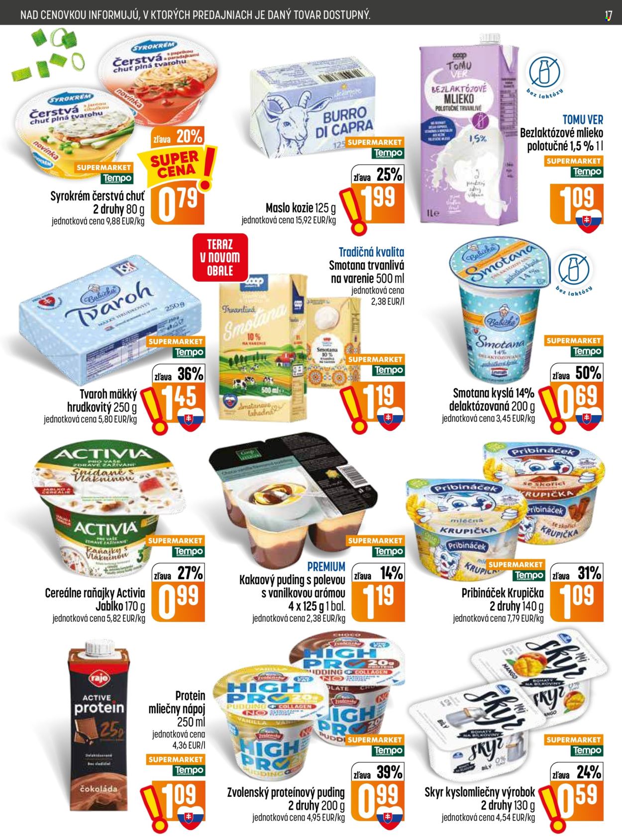 Leták COOP Jednota - 30.7.2026 - 5.8.2026. Strana 17