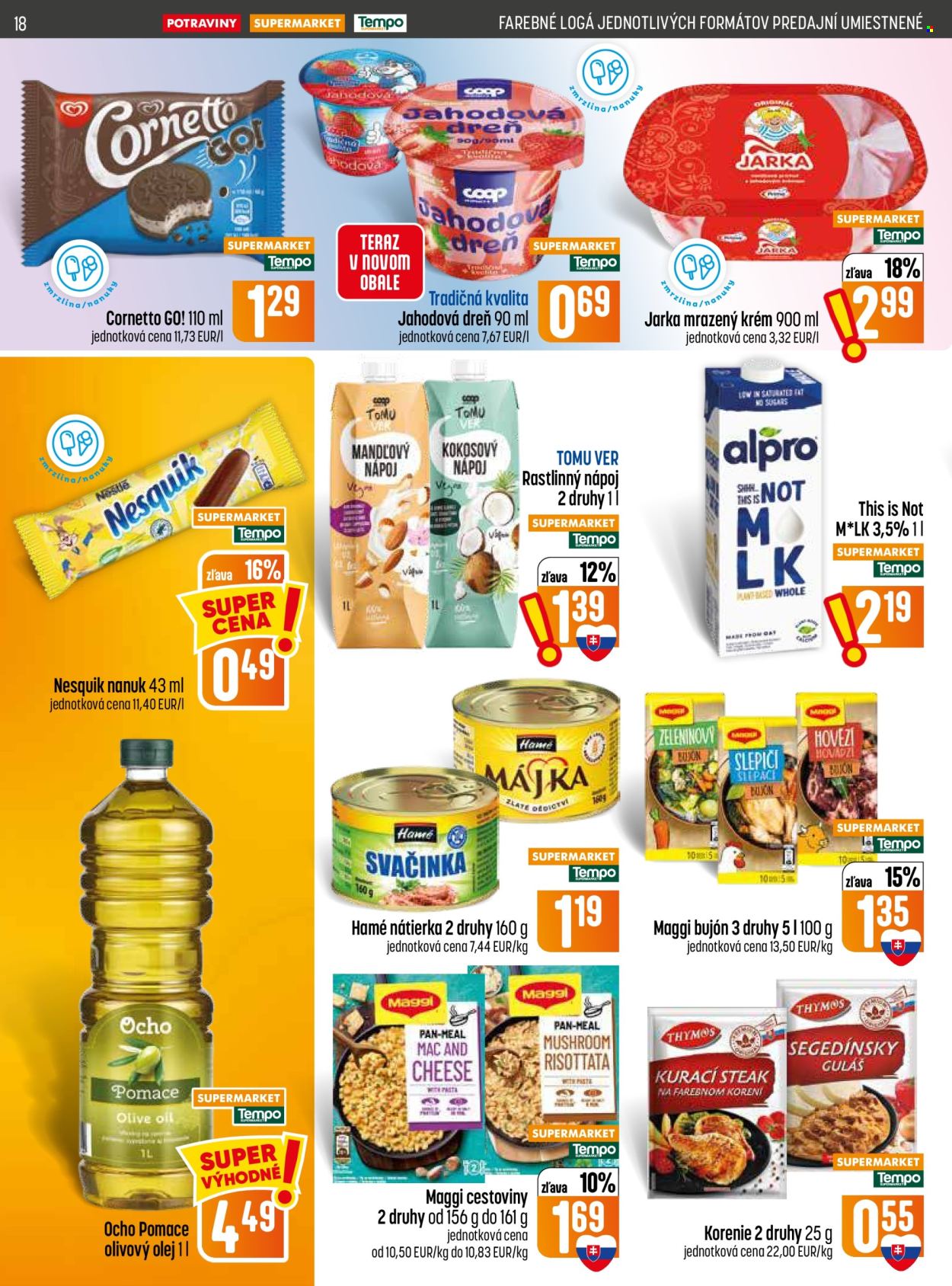 Leták COOP Jednota - 30.7.2026 - 5.8.2026. Strana 18