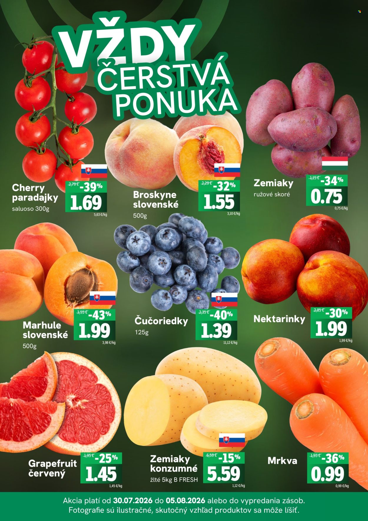 Leták FRESH - 30.7.2026 - 5.8.2026. Strana 3