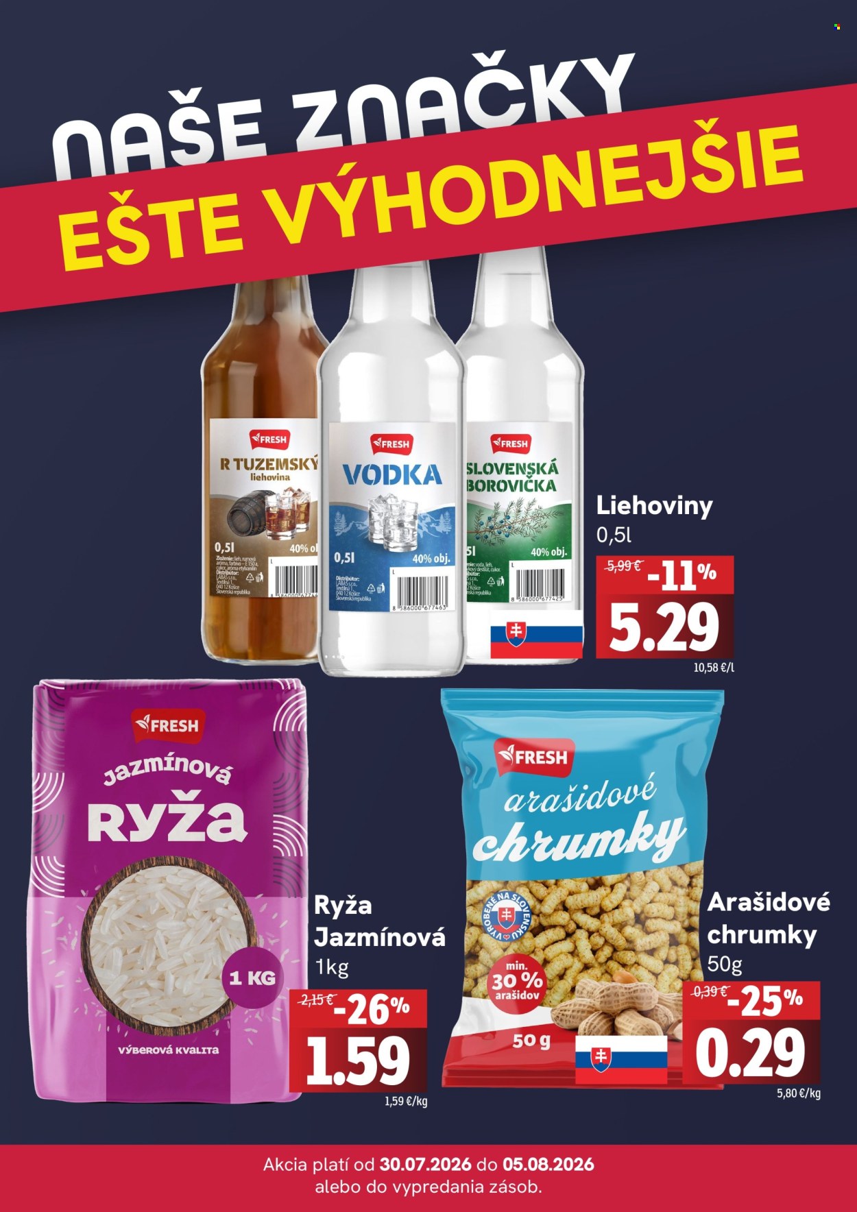 Leták FRESH - 30.7.2026 - 5.8.2026. Strana 4