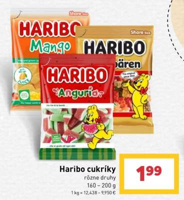 HARIBO CUKRÍKY