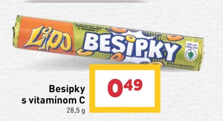 Besipky s vitamínom C