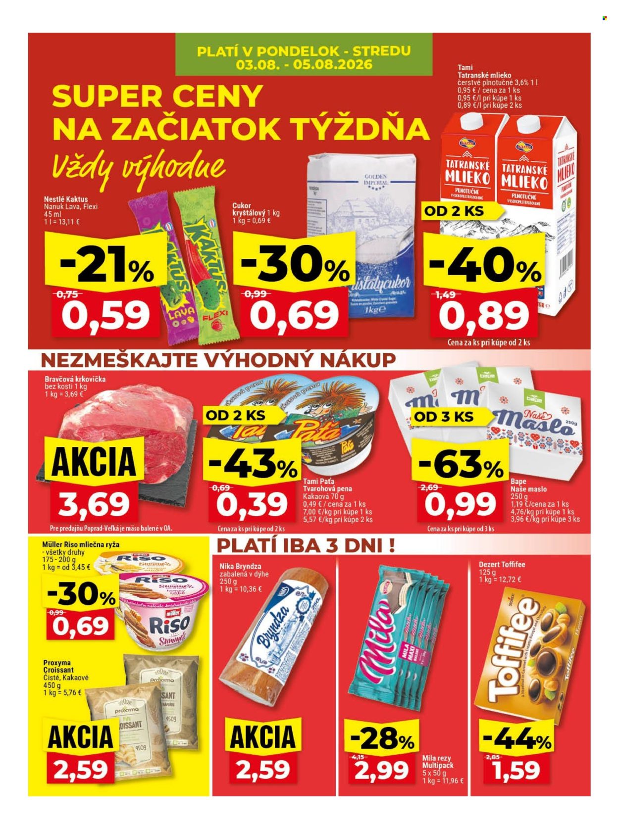 Leták Klas - 3.8.2026 - 9.8.2026. Strana 4