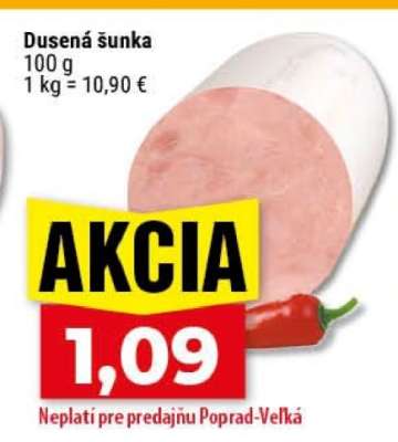 Dusená šunka