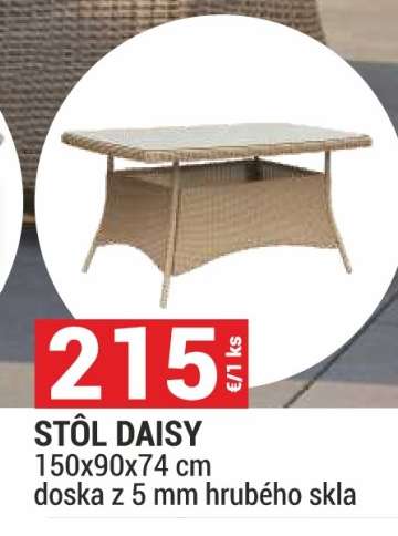 STÔL DAISY
