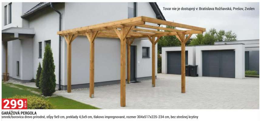 GARÁŽOVÁ PERGOLA