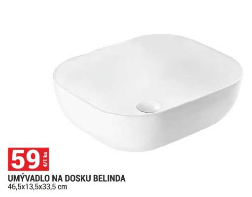 UMÝVADLO NA DOSKU BELINDA