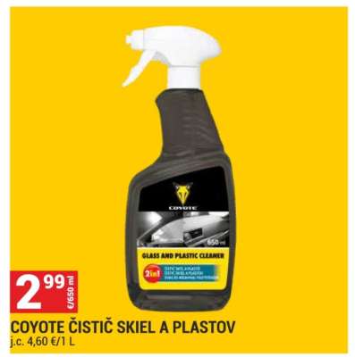 COYOTE ČISTIČ SKIEL A PLASTOV
