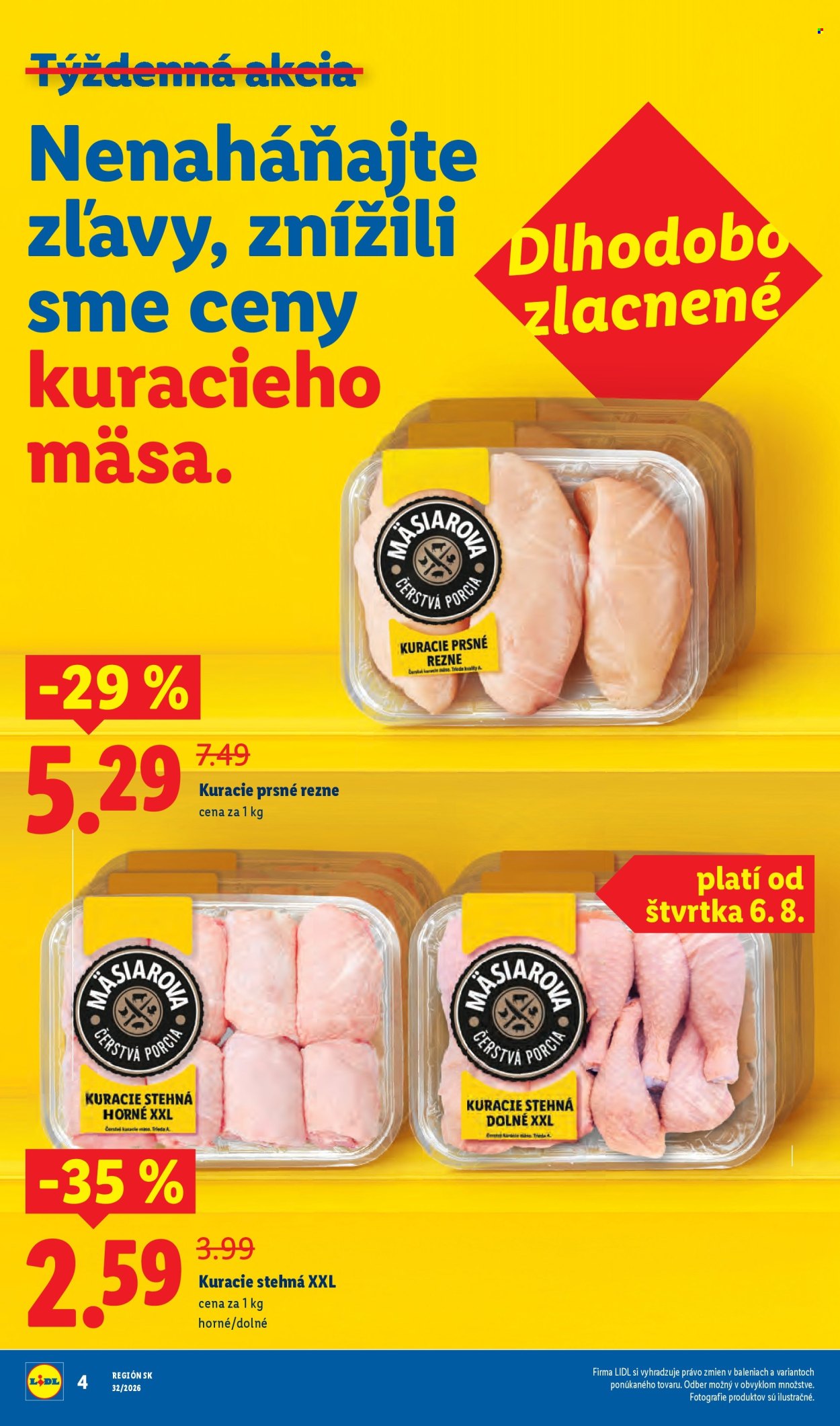 Leták Lidl - 3.8.2026 - 9.8.2026. Strana 6