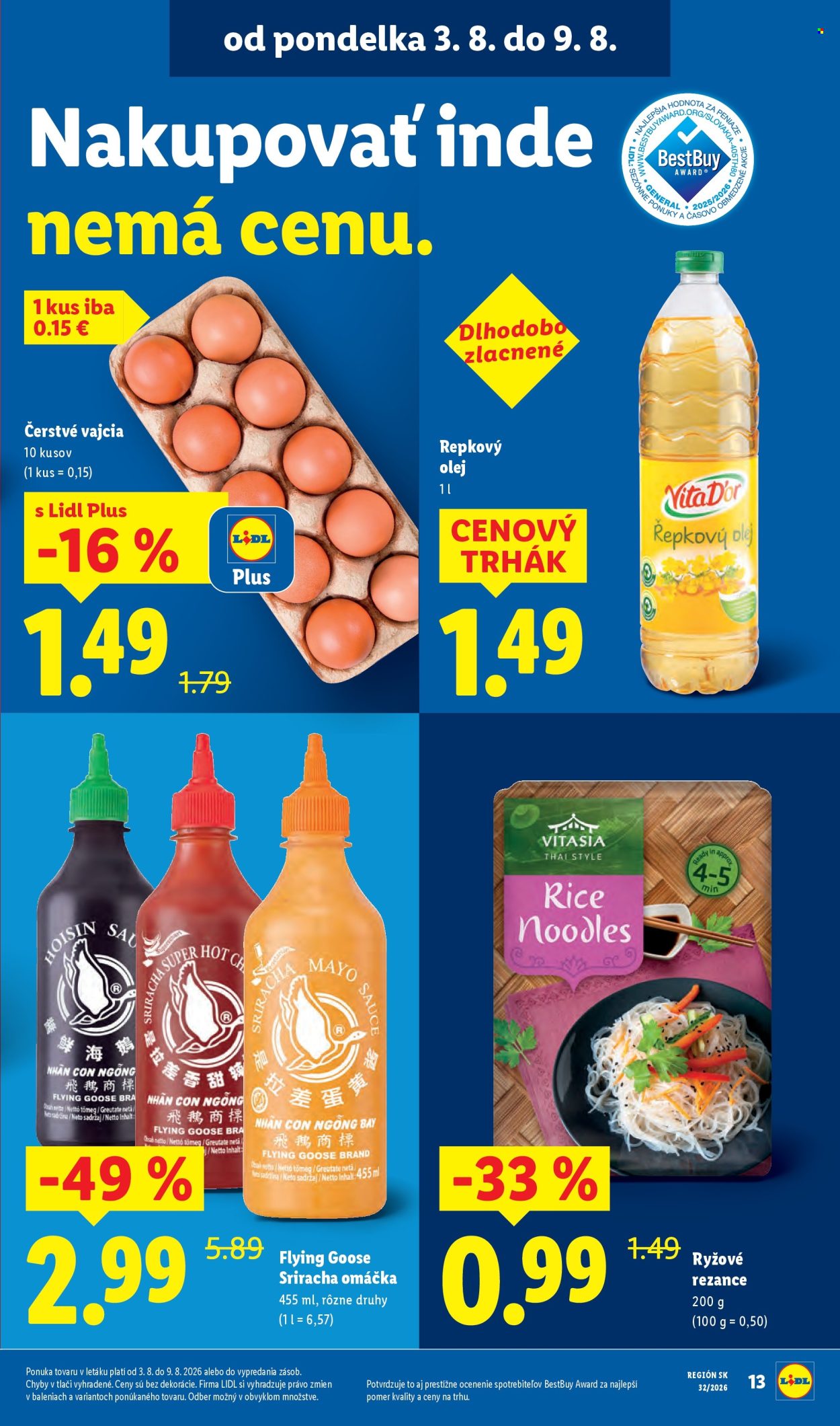 Leták Lidl - 3.8.2026 - 9.8.2026. Strana 21