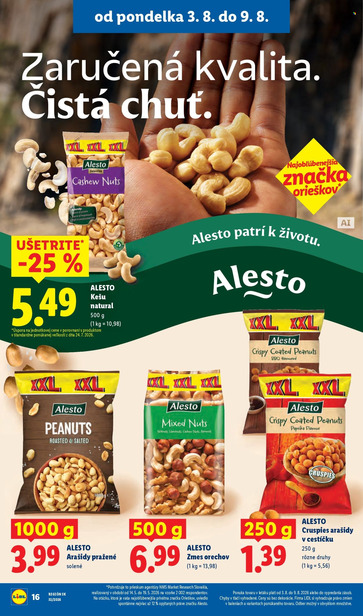 Leták Lidl - 3.8.2026 - 9.8.2026. Strana 24