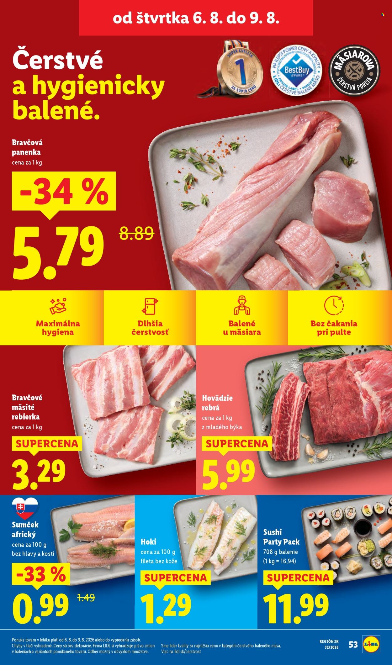 Leták Lidl - 3.8.2026 - 9.8.2026. Strana 68