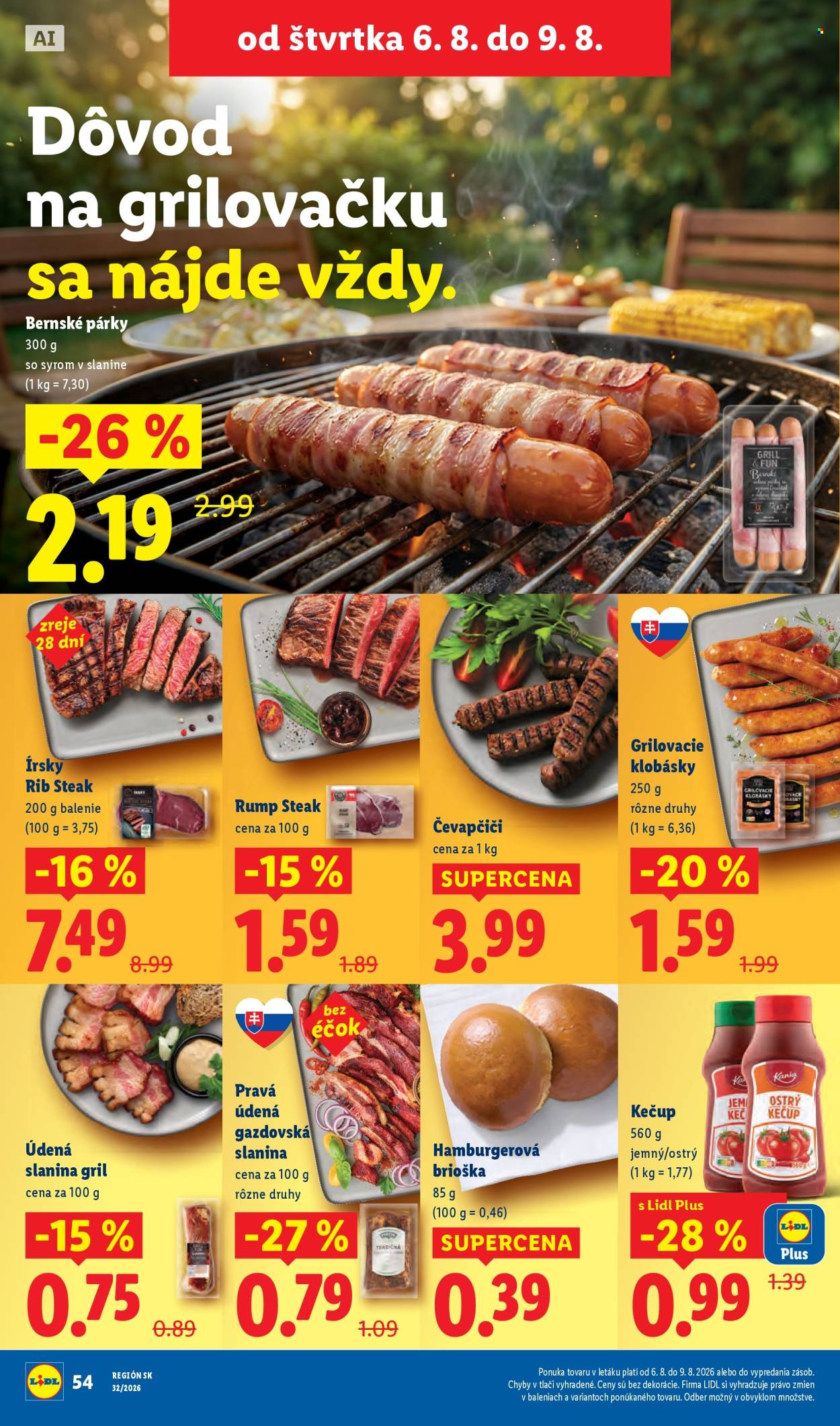 Leták Lidl - 3.8.2026 - 9.8.2026. Strana 70